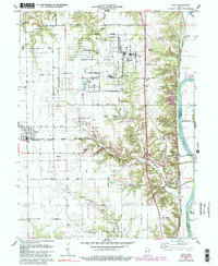 Dana 1978 topographic map thumbnail