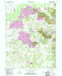Dugger 1963 topographic map thumbnail