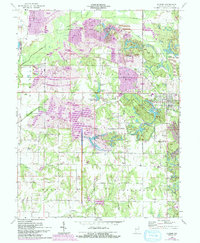 Dugger 1963 topographic map thumbnail