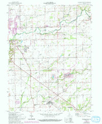 Elizabethtown 1958 topographic map thumbnail