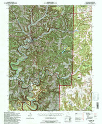 English 1993 topographic map thumbnail