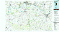 Evansville 1986 topographic map thumbnail