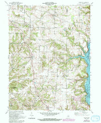 Everton 1972 topographic map thumbnail