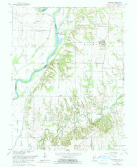 Fairbanks 1966 topographic map thumbnail