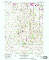 Foraker 1960 topographic map thumbnail