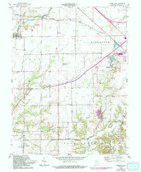 Forest Hill 1958 topographic map thumbnail