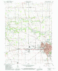 Frankfort 1961 topographic map thumbnail
