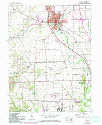 Franklin 1961 topographic map thumbnail