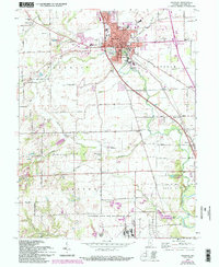 Franklin 1961 topographic map thumbnail