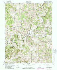 Fredericksburg 1966 topographic map thumbnail