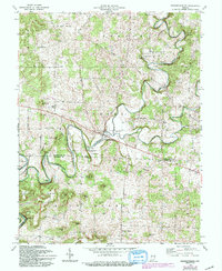 Fredericksburg 1966 topographic map thumbnail