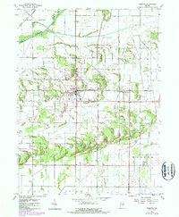 DeMotte 1957 topographic map thumbnail