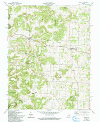 Depauw 1962 topographic map thumbnail