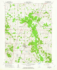 Elberfeld 1961 topographic map thumbnail