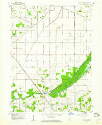English Lake 1959 topographic map thumbnail