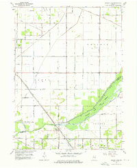 English Lake 1959 topographic map thumbnail