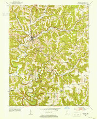 English 1950 topographic map thumbnail