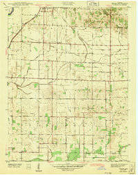 Epsom 1943 topographic map preview