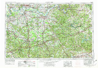 Evansville 1957 topographic map thumbnail