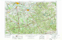 Evansville 1957 topographic map thumbnail