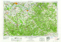 Evansville 1961 topographic map thumbnail