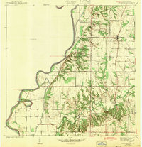 Fairbanks 1942 topographic map thumbnail
