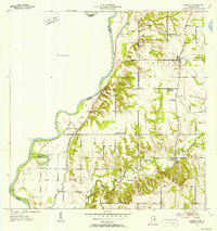 Fairbanks 1952 topographic map thumbnail