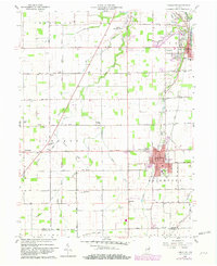Fairmount 1960 topographic map thumbnail