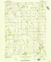 Fayette 1953 topographic map thumbnail