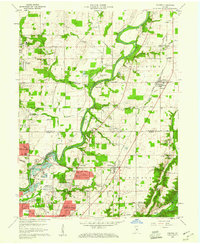 Fishers 1959 topographic map thumbnail
