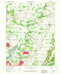 Fishers 1959 topographic map thumbnail