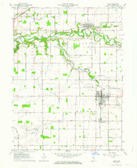 Flora 1962 topographic map thumbnail