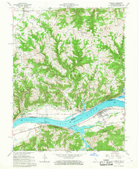 Florence 1966 topographic map thumbnail