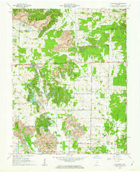 Folsomville 1960 topographic map thumbnail