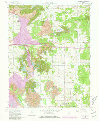 Folsomville 1960 topographic map thumbnail