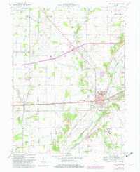 Knightstown 1960 topographic map thumbnail