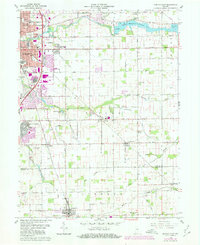 Kokomo East 1960 topographic map thumbnail