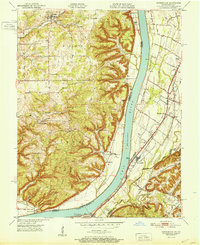 Kosmosdale 1951 topographic map thumbnail