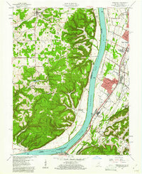 Kosmosdale topographic map thumbnail