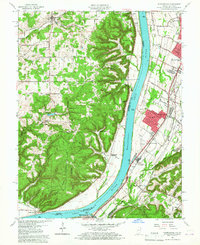 Kosmosdale 1960 topographic map thumbnail