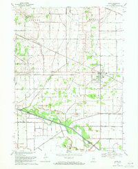 Kouts 1969 topographic map thumbnail