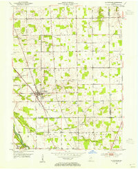 La Fontaine 1953 topographic map thumbnail