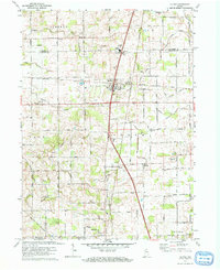 La Paz 1972 topographic map thumbnail