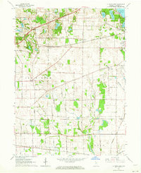 La Porte West 1961 topographic map thumbnail