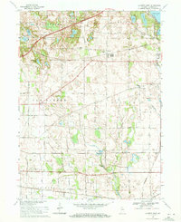 La Porte West 1969 topographic map thumbnail