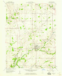 Ladoga 1958 topographic map thumbnail