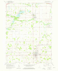 Lagrange 1960 topographic map thumbnail