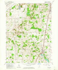 Lakeville 1958 topographic map thumbnail