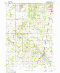 Lakeville 1974 topographic map thumbnail