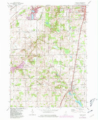Lakeville 1974 topographic map thumbnail